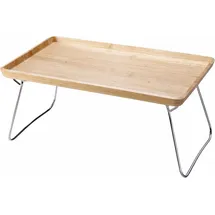 Continenta Bett-Tablett in natur 53 x 32 x 7 cm