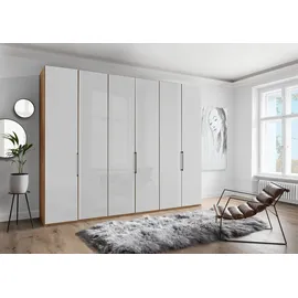 Wiemann Falttürenschrank Monaco 295,2 x 216 x 58 cm Braun/Weiß
