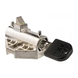 AXA basta Akkuschloss SHIMANO Tube grau, weiß