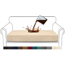 MAXIJIN Sofasitzbezug 2 Sitzer Beige