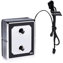 Alphacool 13086, Wasserblock, Messing, Kupfer, Nickel, Chrom, 1/4", 60 °C, 63,5