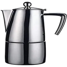 ILSA 0091S020IE Espressokocher Satin, Induktion, 2 Tassen, Dichtungen, Stahl.