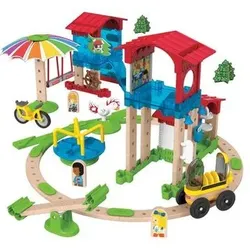 FISHER-PRICE GGV82 Wunder Werker Schule mit Spielplatz