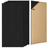 Vevor Akustikpaneel Schwarz 5 St. 120 x 60 x 1 cm