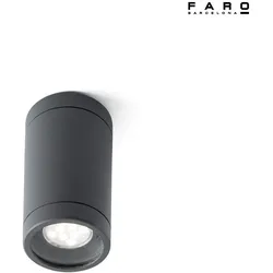 Faro Outdoor Deckenleuchte OLOT GU10, IP44, dunkelgrau FAR-71374