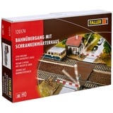 FALLER Bahnübergang mit Schrankenwärterhaus 120174 H0