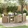vidaXL Garten Essgruppe 5-tlg. Beige