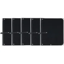 Classic Cantabile Notenmappe Standard 5er Set Schwarz