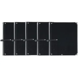 Classic Cantabile Notenmappe Standard 5er Set Schwarz
