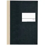 Pagna Geschäftsbuch Classica A4 kariert Schwarz