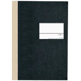 Pagna Geschäftsbuch Classica A4 kariert Schwarz