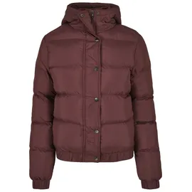 URBAN CLASSICS Hooded Puffer Jacke Bordeaux S