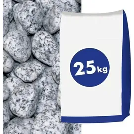 Hamann Mercatus Granit-Gletscherkies 40 - 60 mm 25 kg Grau/Weiß