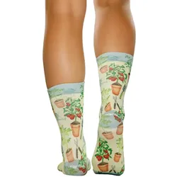 wigglesteps Damen Socken Gardening