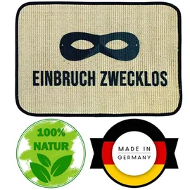 WohnDirect Fussmatte, Anthrazit, Textil, 40x60 cm, Oeko-Tex® Standard 100, Teppiche & Böden, Fuß & Stufenmatten, Fußmatten und Schmutzfangmatten