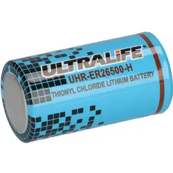 Ultralife Lithium UHR-ER26500-H- LSH 14 - C Rundzelle Hochstrom 3,6V 6500mAh