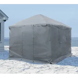 Sojag Winterabdeckung für Pavillon 10x10 | Grau