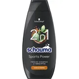 Schwarzkopf Schauma Sports Power Shampoo mit Eukalyptus 2in1 400ml