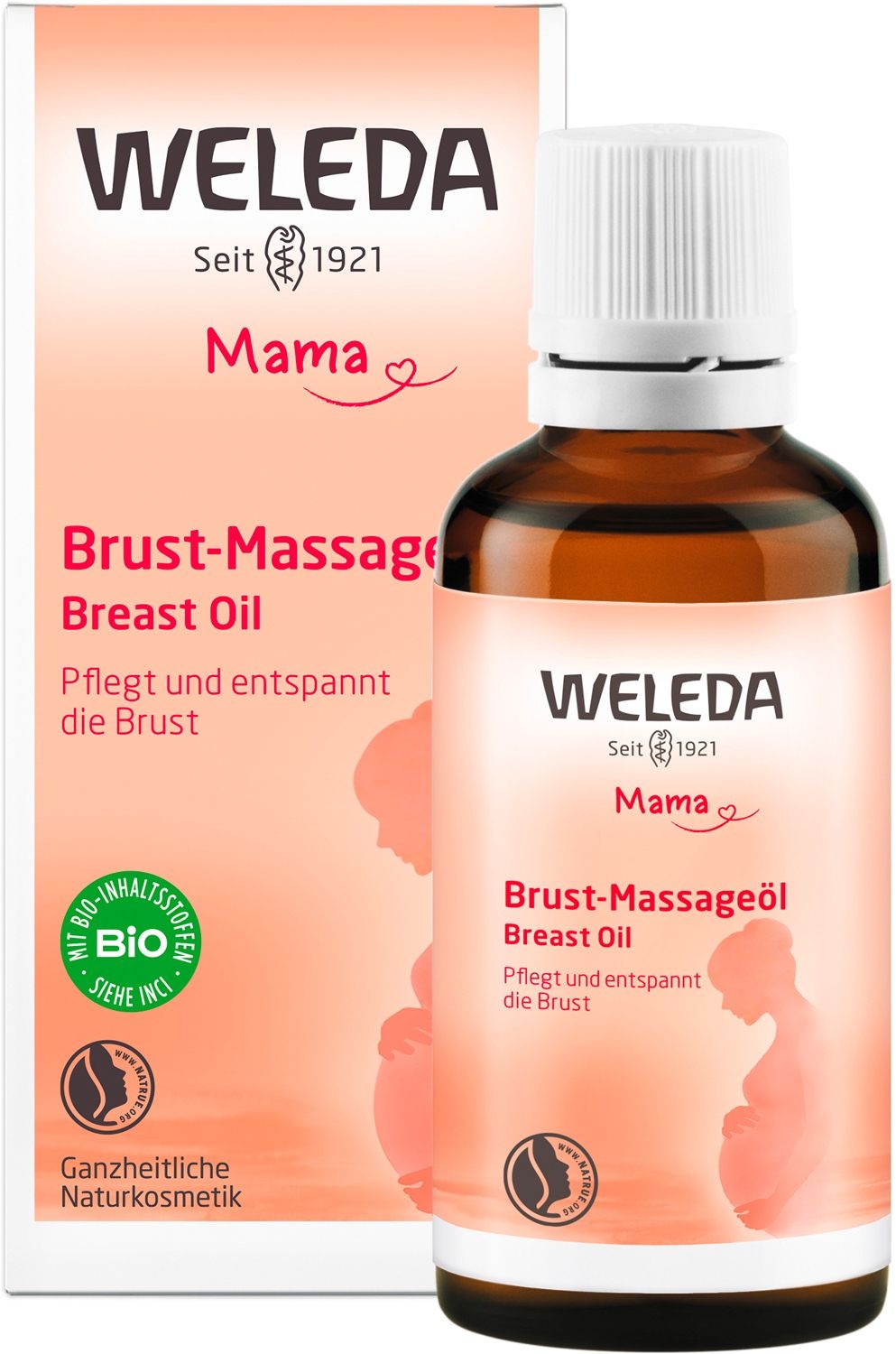 Weleda Brust-Massageöl - sanfte Massagen fördern die Durchwärmung und  lindern so Spannungsgefühle