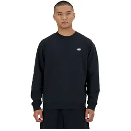 New Balance Sport Essentials Fleece Crew Sweatshirt Schwarz M