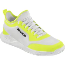 Kempa Kourtfly Handballschuhe Kinder weiß/fluo gelb 37