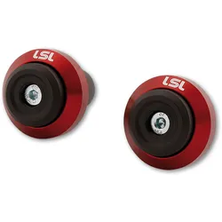 LSL Axle Ball GONIA XB-9/12R, voorzijde, rood, voorzijde, rood
