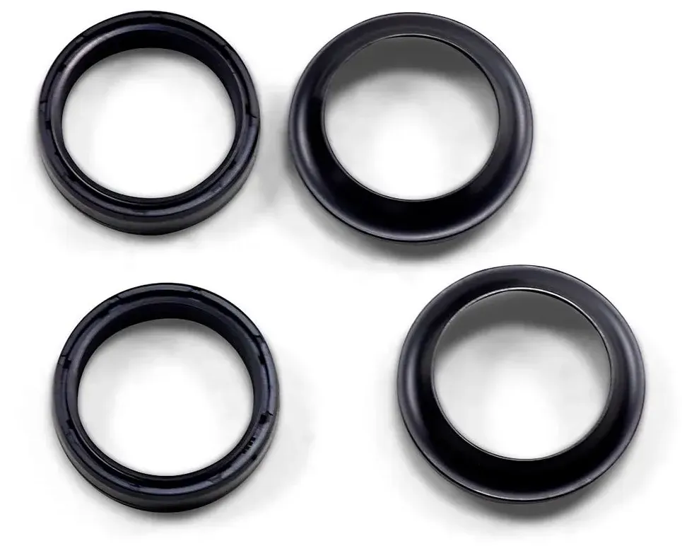 Drag Specialties 56-133-1 Gabelöl-dichtungssatz - Black - One Size