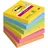 Post-it 7100259230 Klebezettel Quadratisch Blau, Grün, Orange, Pink, Gelb, 90 Blätter Selbstklebend
