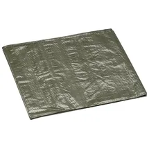 Color Expert Gewebeplane mit Ösen 2 x 3 m Grün