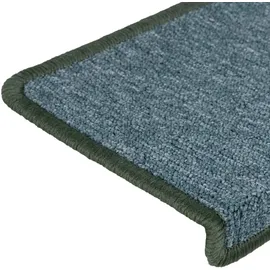 vidaXL Stufenmatten 15 Stk. 65x21x4 cm Dunkelgrün Rechteckiger Rand
