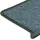 vidaXL Stufenmatten 15 Stk. 65x21x4 cm Dunkelgrün Rechteckiger Rand
