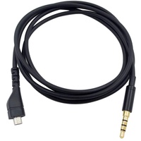 Xingsiyue Ersatzkabel für SteelSeries Arctis 3/5/7/Pro/Pro Wireless Gaming Headsets, 1,2 m, schwarzes Audiokabel