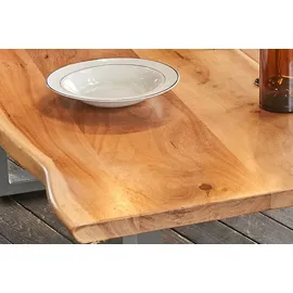KAWOLA LORE 90 x 78 x 180 cm braun/silber