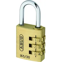 ABUS Vorhängeschloss 165/30 3-stell. Code