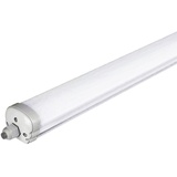 ZONE LED SET - LED Feuchtraumleuchte, 120cm, 36W, 4320 Lumen, Neutralweiß 4000K, IP65, LED Röhrenlampe, Kellerleuchte, Nassraumleuchte, Feuchtraum Deckenleuchte, (1-er Pack)
