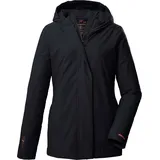 G.I.G.A. DX Damen Funktionsjacke/Outdoorjacke mit Kapuze GS 152 WMN JCKT, schwarz, 40,