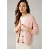 LAURA SCOTT Strickjacke Grobstrick Rosa 32/34 (XS)