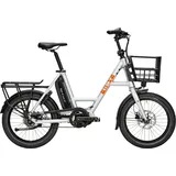 I:SY E5 CX Premium - 20 Zoll 400Wh 5N Kompakt - ice silver - 47 cm