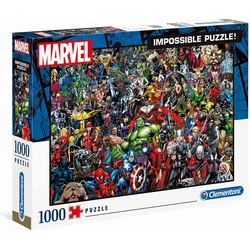 Clementoni - Impossible Puzzle - Marvel (1000 Teile)