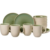 Ritzenhoff & Breker Skog Frühstücks-Set 12-tlg. hellgrün