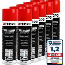 TECPO Sprühkleber 10x 500 ml