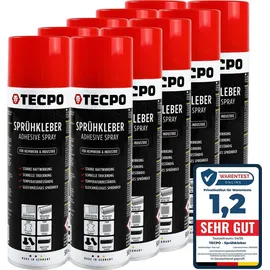 TECPO Sprühkleber 10x 500 ml