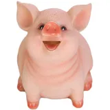 Sewroro 1 Stück Niedliches Schwein Sparschwein Harz Spardose Bruchsicher Spardose Schwein Geformt Spardose Münzenglas Spartopf für Jungen Mädchen Als Geburtstagsgeschenk Größe L