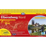 Bva Bikemedia ADFC-Radreiseführer Elberadweg Nord 1:75.000 praktische Spiralbindung, reiß- und wetterfest, GPS-Tracks Download