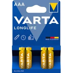 VARTA Batterie LONGLIFE AAA 4er Blister