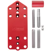 SOTech Bohrschablone Rosettengarnitur rot