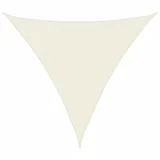 furnicato Sonnensegel Oxford-gewebe Dreieckig 6x6x6 M Creme