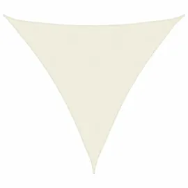 furnicato Sonnensegel Oxford-gewebe Dreieckig 6x6x6 M Creme