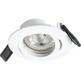 osram homelighting 4099854444494 Spotlight Recess Set Incl. Osram LED 4.3W GU10 White LED-Deckenleuchte 4.30 W Weiß