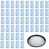 50 Silicagel Beutel,Silica Gel Bags,Packungen Silicagel Trockenmittel 1g/pack,Trockenmittel Silica Gel,Feuchtigkeit Absorber,Feuchtigkeitsentfernun Kieselgel Beutel für Safe, Schuhe, Kleidung usw.